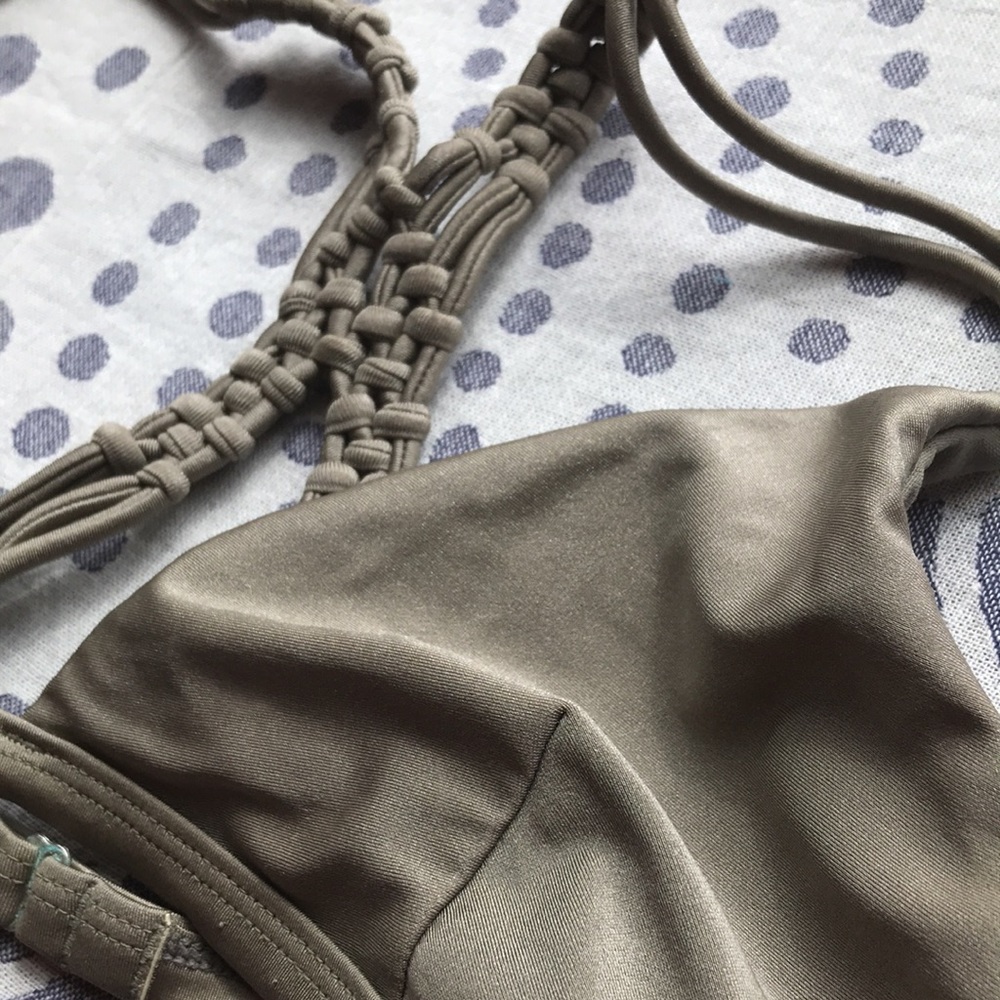 Metallic Roxy Bikini Top - Picture 5 of 5